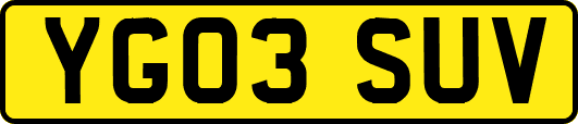 YG03SUV