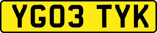 YG03TYK