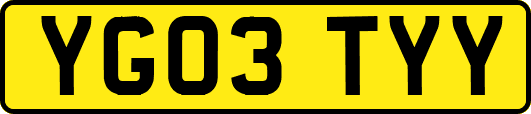 YG03TYY