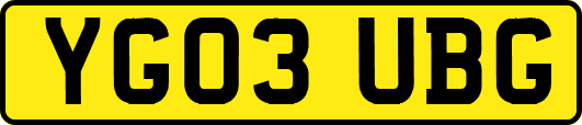 YG03UBG