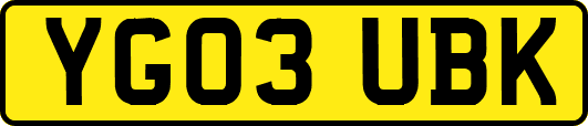 YG03UBK