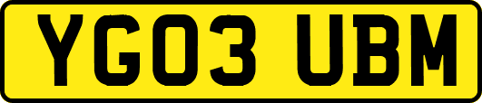 YG03UBM