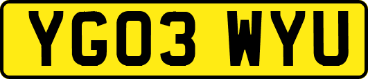 YG03WYU