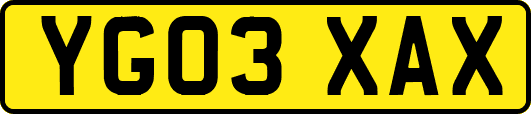 YG03XAX