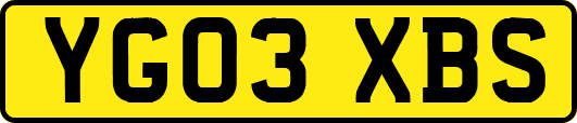 YG03XBS
