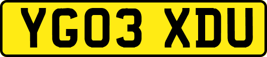 YG03XDU