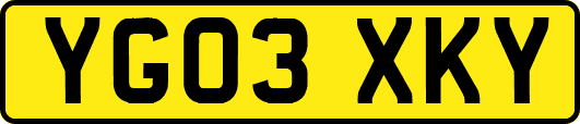 YG03XKY