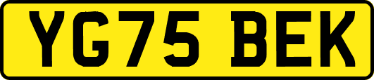 YG75BEK