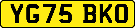 YG75BKO