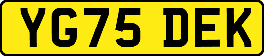 YG75DEK