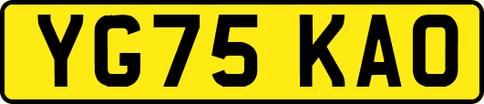 YG75KAO