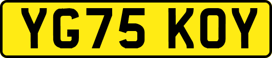 YG75KOY