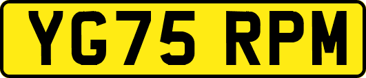 YG75RPM