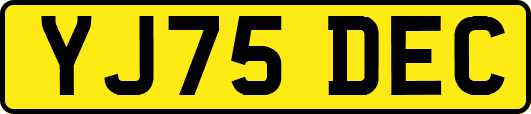 YJ75DEC