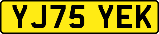 YJ75YEK