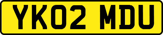 YK02MDU