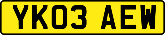 YK03AEW