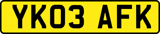 YK03AFK
