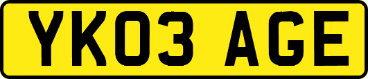 YK03AGE