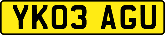 YK03AGU