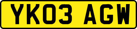 YK03AGW