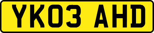 YK03AHD