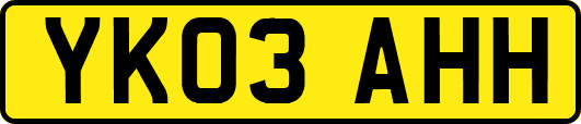 YK03AHH