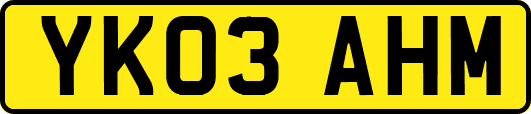 YK03AHM