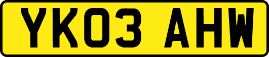 YK03AHW