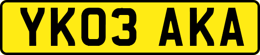 YK03AKA