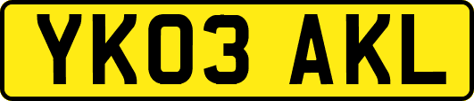 YK03AKL
