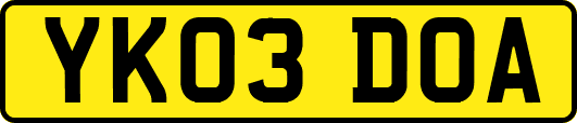 YK03DOA