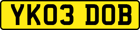 YK03DOB