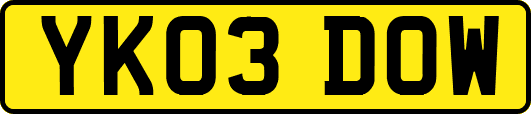 YK03DOW