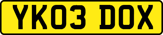 YK03DOX