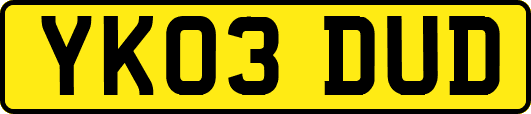 YK03DUD