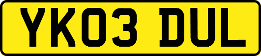 YK03DUL