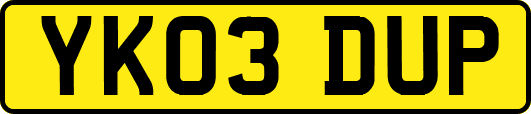 YK03DUP