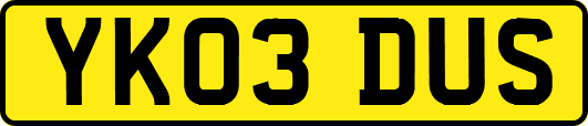 YK03DUS