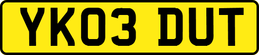 YK03DUT
