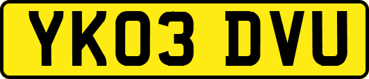 YK03DVU