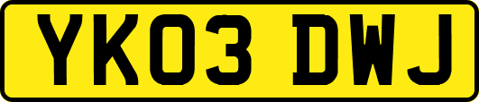 YK03DWJ