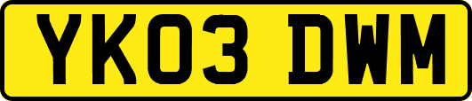 YK03DWM