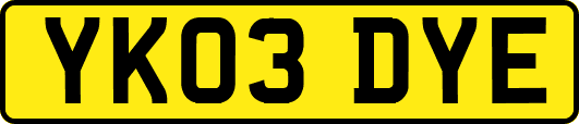 YK03DYE