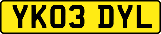 YK03DYL