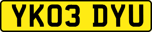 YK03DYU