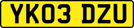 YK03DZU