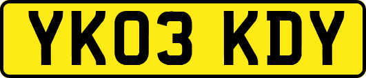 YK03KDY