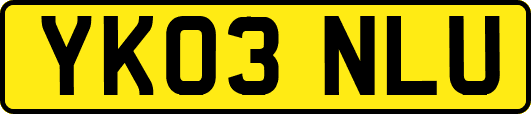 YK03NLU