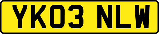 YK03NLW